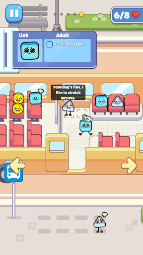 Another seating arrangement in Seat Up Logic Puzzle